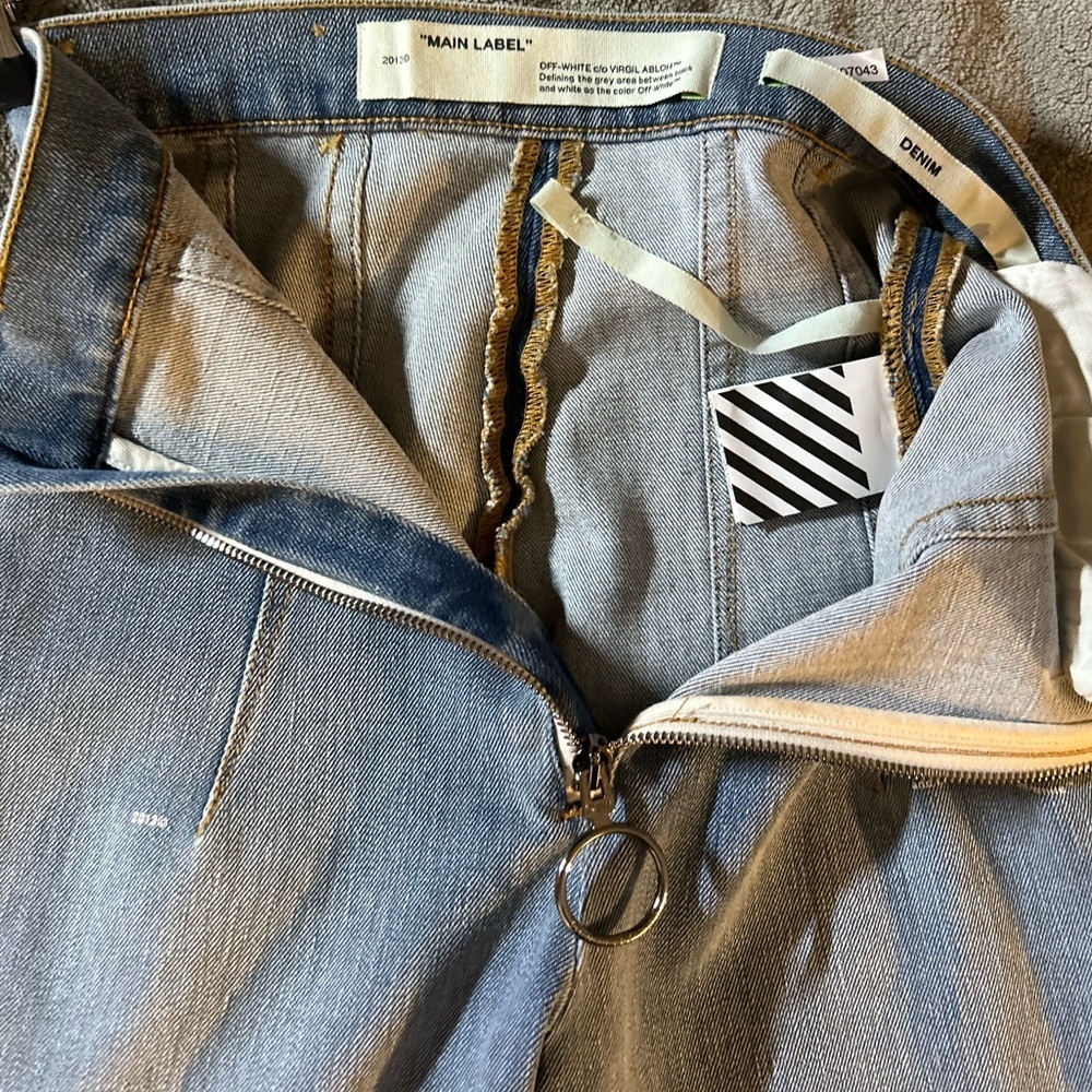 OFF-WHITE VIRGIL ABLOH OWW
Skinny Corset Jeans Bleach
Denim Blue 2013 in Sz 27 - Picture 6 of 9